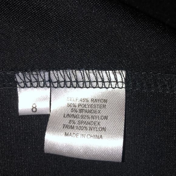 Chalk CCUSP WitchCore GoblinCore Goth Little Black lace Flare Sleeve Dress - Picture 10 of 16